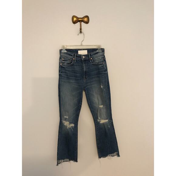 Mother Superior The Insider Crop Step Chew Better When Its Wrong Jeans - Size 25 - Picture 2 of 15